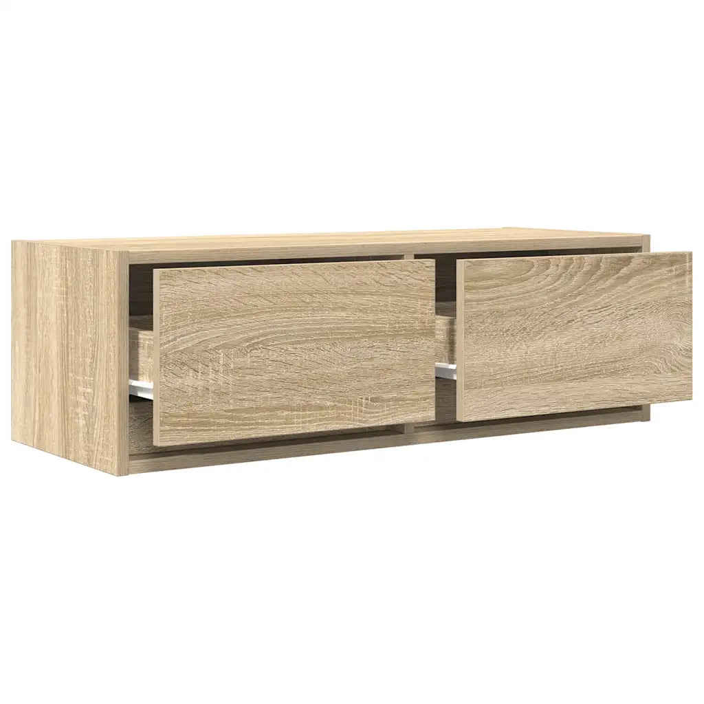 Mobili TV 2 pz Rovere Sonoma 80x31x25,5 cm in Legno Multistrato