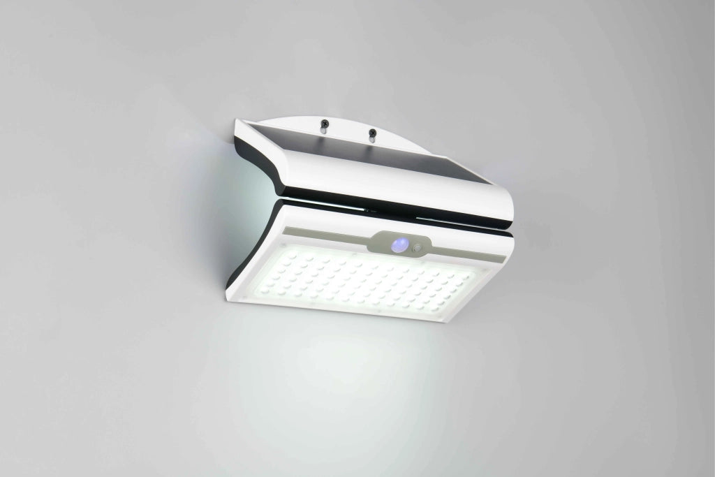 Faro da esterno LED, solare, c/sensore crepuscolare, bianco, L 23 cm, Macapa