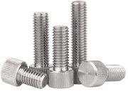 Viti a cartella a mano - Connettore facile da utilizzare - M3x6mm - Superficie a scaglie - Da tirare manualmente - Adatto per