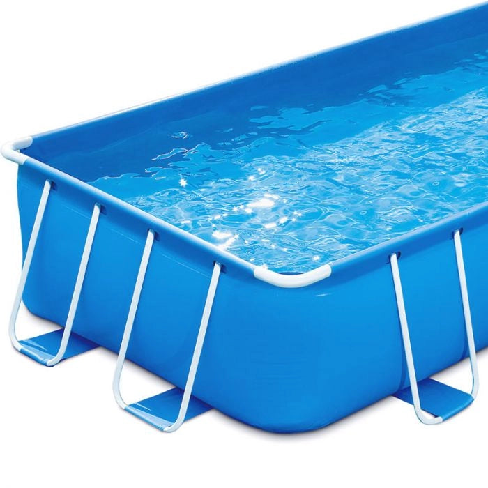 Piscina Fuori Terra Swing Metal Frame Rettangolare 4,88 X 2,44 X H 1,07 M - Kit Pro