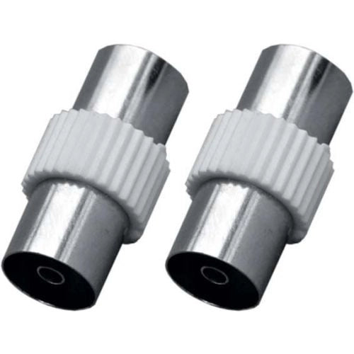 ADATTATORE COASSIALE TV PRESA/PRESA Ø 9,5 mm - 10 pezzi