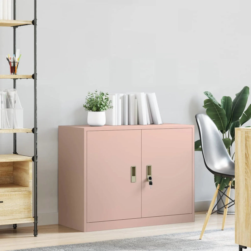 Armadio Rosa 90 x 40 x 70 cm Acciaio CFW4205120