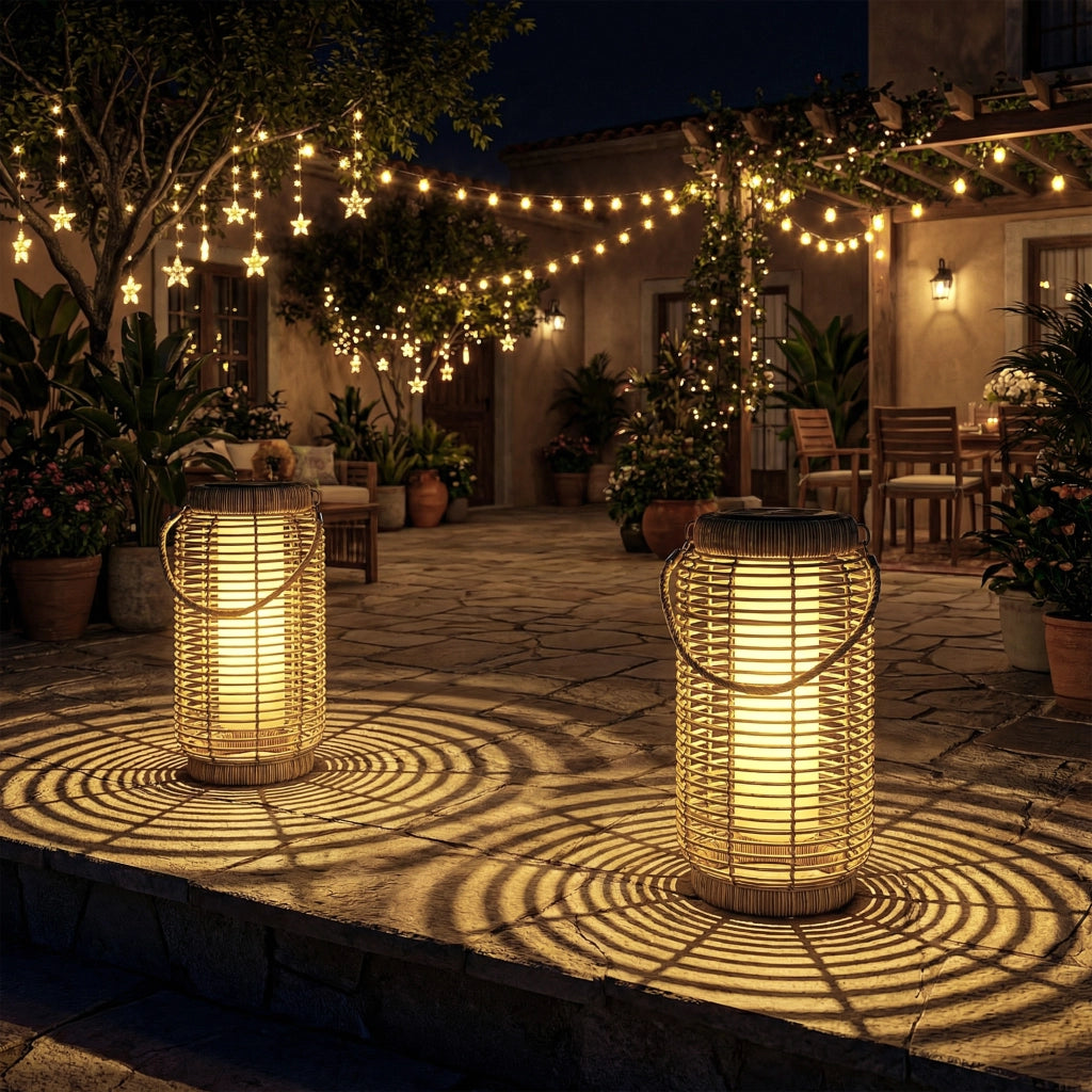 Lampada da Giardino Solare ¨C zephmum ¨C Sable 2 Pezzi