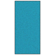 Zerbino d'ingresso moderno rettangolare 120 x 250 cm antiscivolo per interni/esterni in poliammide ciano 02_0057951