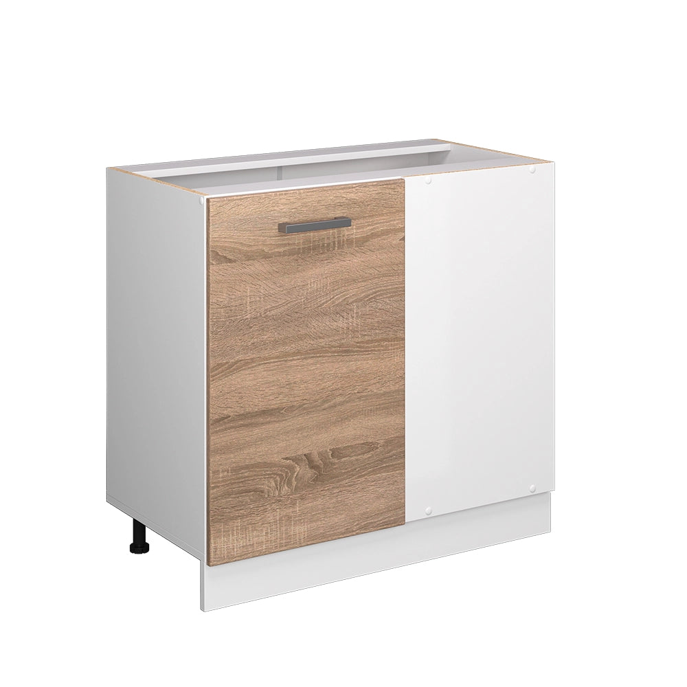 Vicco Mobile ad angolo cucina Sonoma 86 cm senza piano di lavoro