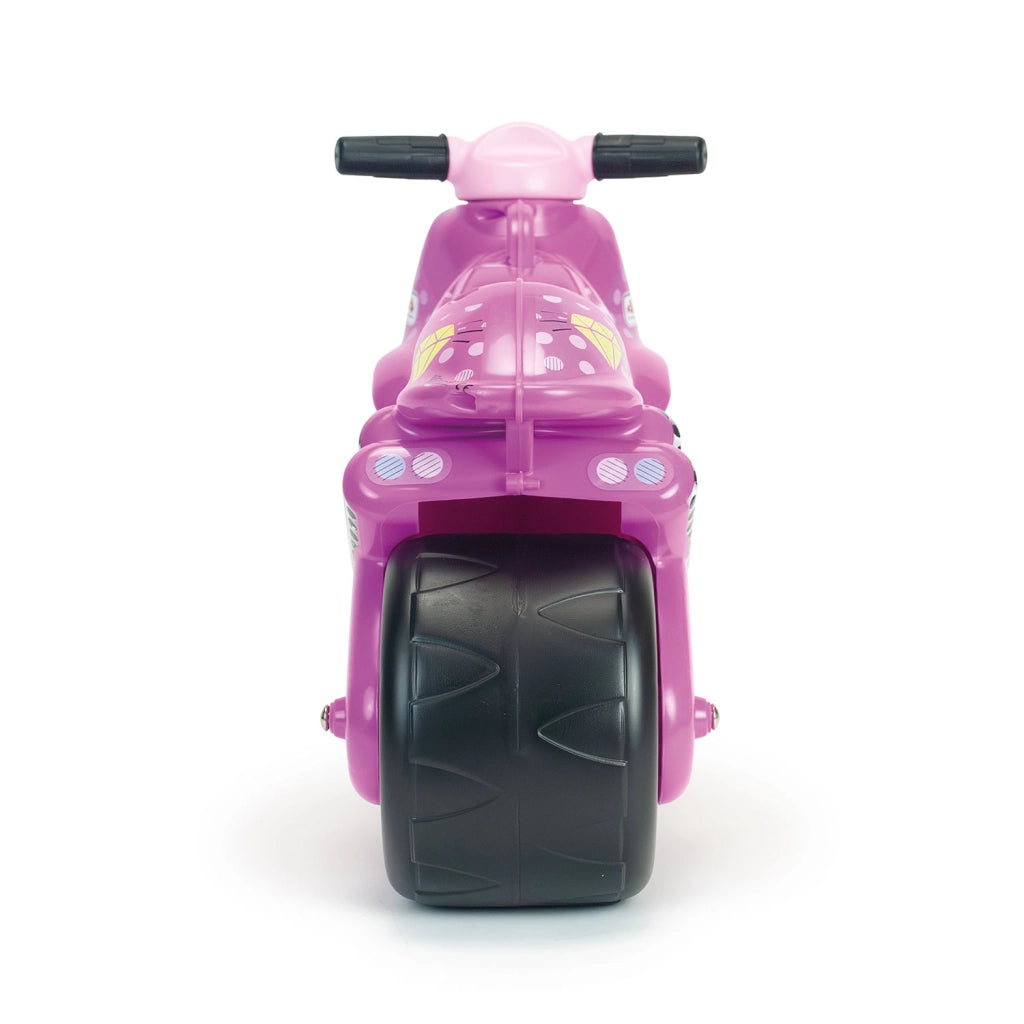 Moto Cavalcabile per Bambini Disney Minnie Fino a 30 kg con Ruote Larghe Rosa