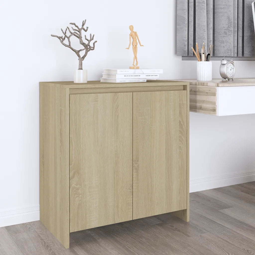 Credenza Rovere Sonoma 70x41x75 cm in Legno Multistrato cod mxl 77068