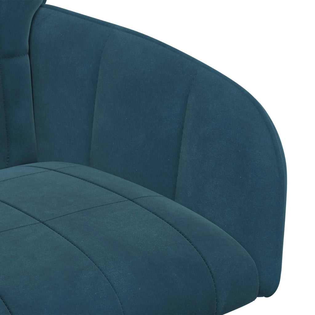 Sedie da pranzo 4 pcs Velluto (V) Blu 56,5 x 50 x 86 cm 3428172