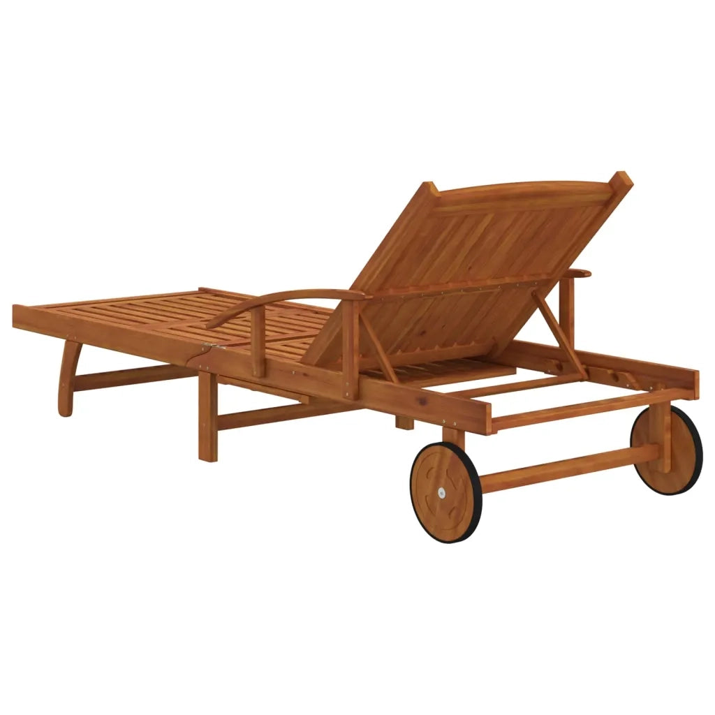 Lettini Prendisole 2 pz in Legno Massello di Acacia cod mxl 23601