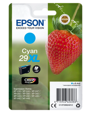 Epson Strawberry 29XL C cartuccia d'inchiostro 1 pz Originale Resa elevata (XL) Ciano