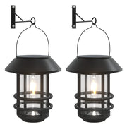 Lanterne Solari da Parete per Esterni 2 pz Bianche CFW5312671