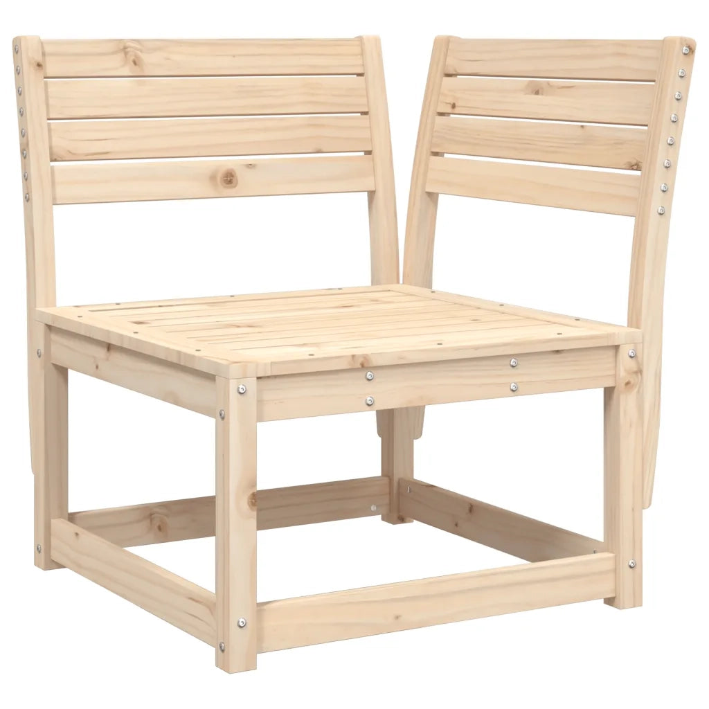 Set Salotto da Giardino 4 pz in Legno Massello di Pino 3216905