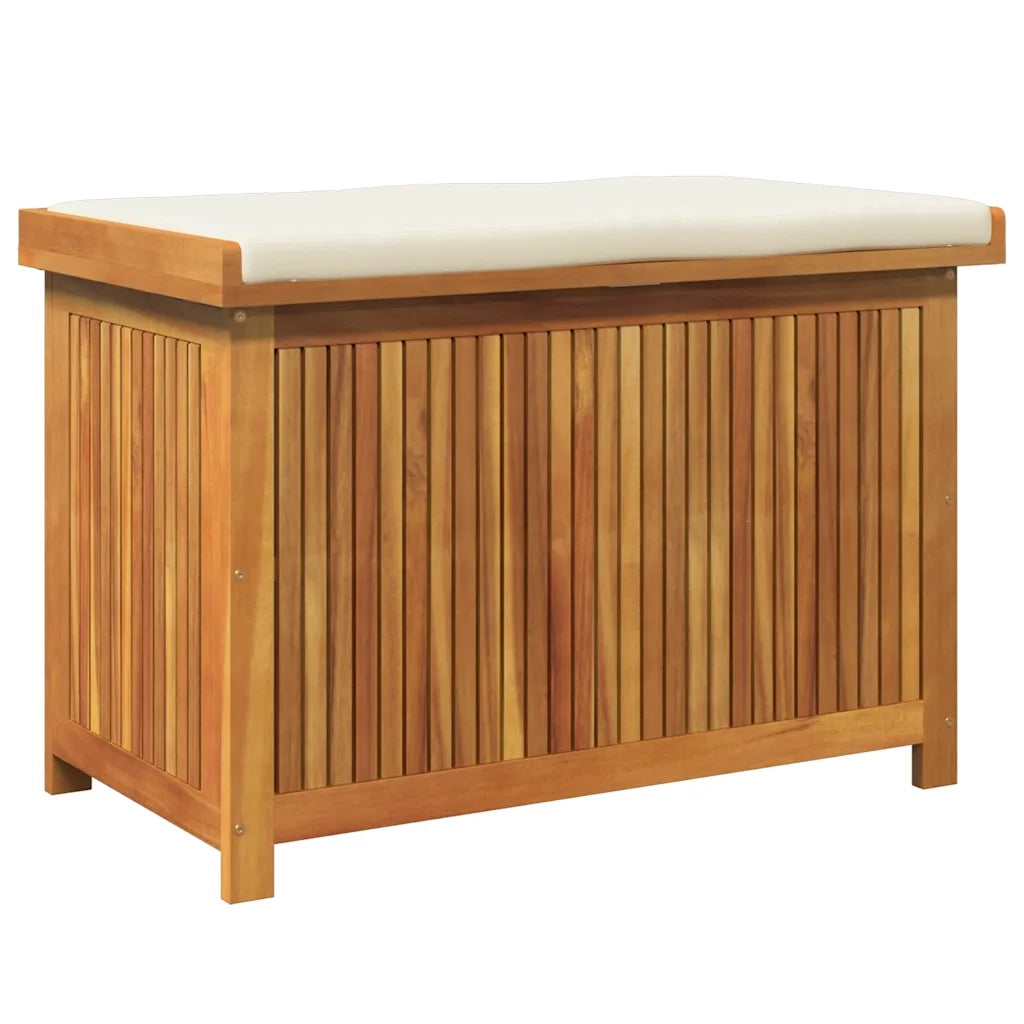 Scatola Cuscini da Esterno 90x50x60,5 cm Legno Massello Acacia 4106474