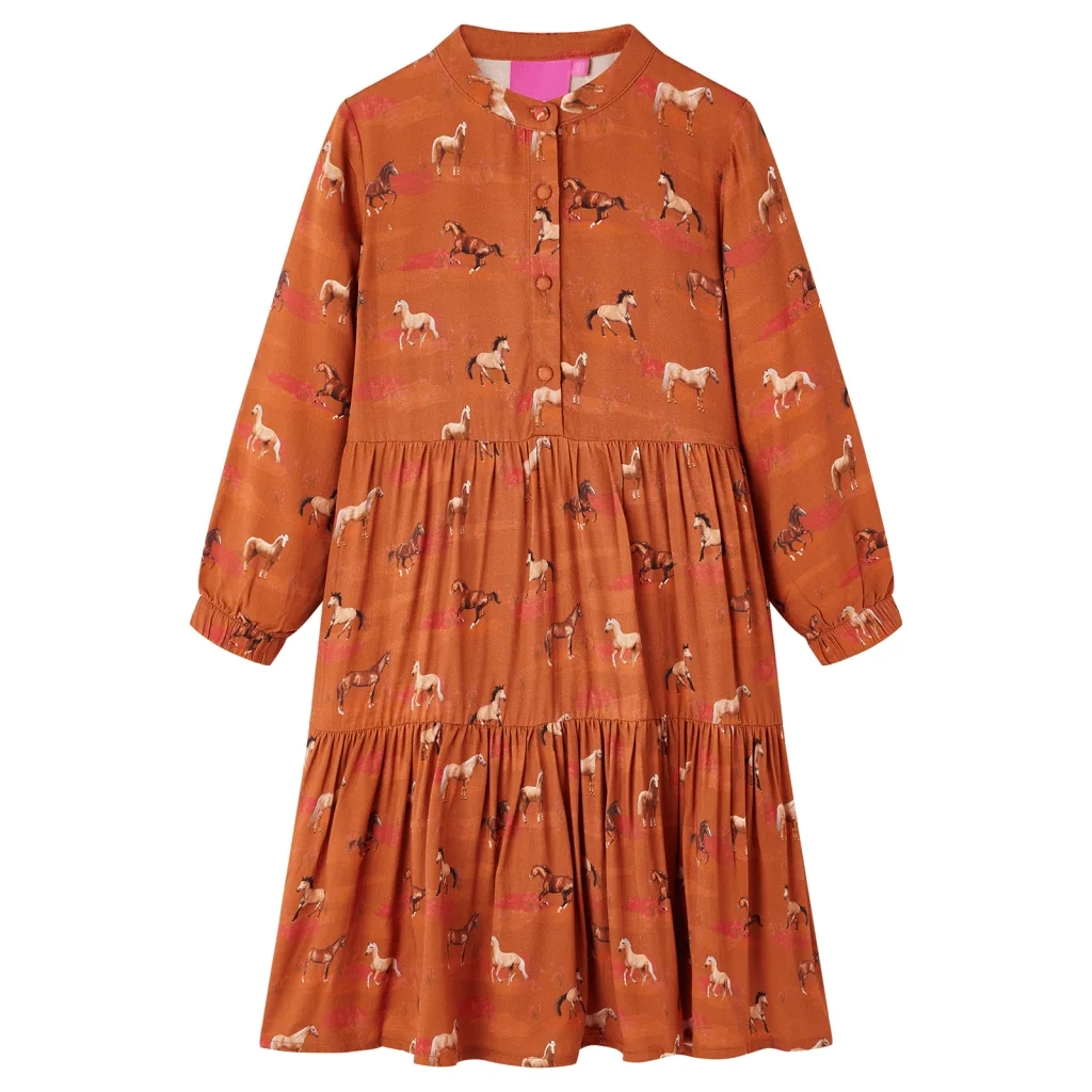 Abito da Bambina Cognac 116