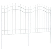 Recinzione per Giardino | Recinzione da cortile Woerden Bianco 240 x 165 cm