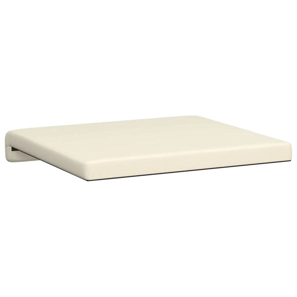 Cuscino per panchina 2 pcs Velvet testurizzato Crema 42043078