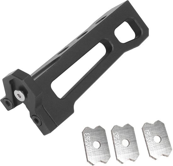 Strumento per lavorazione del legno manuale - Trimmer per legno con 3 lame