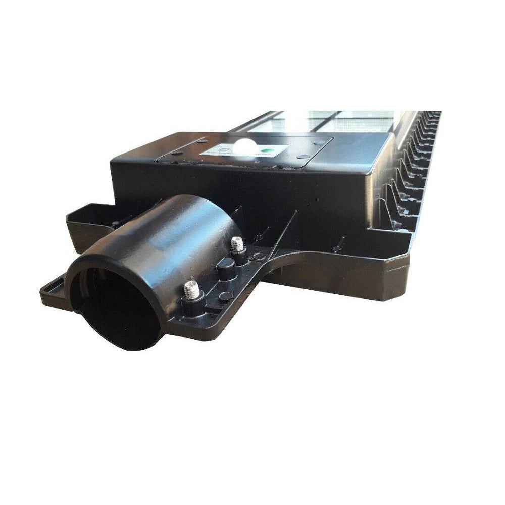 Trade Shop - Lampione Stradale Faro A Led 180w Con Pannello Solare Telecomando Fb-99180 -