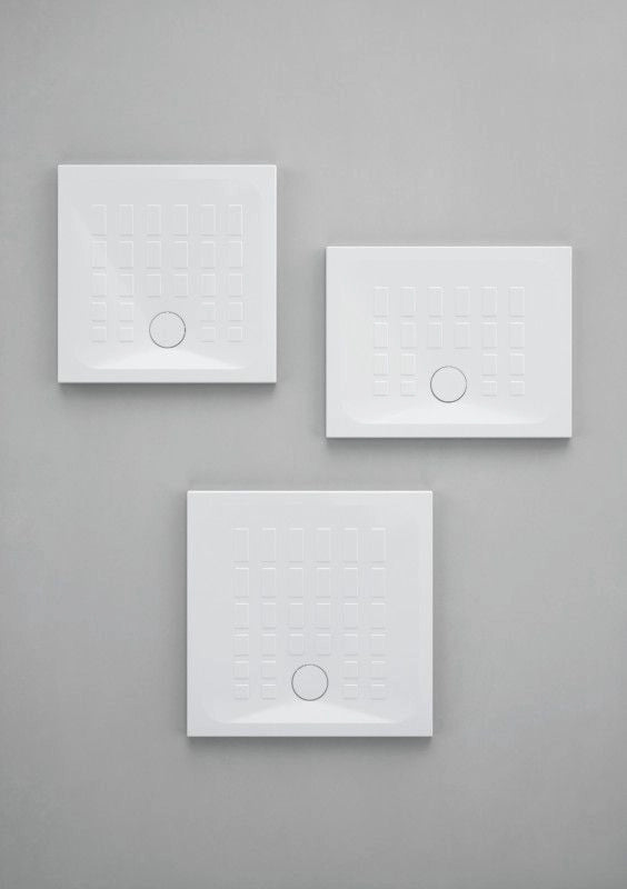 Piatto doccia in ceramica alto 4 cm - Cube by Azzurra Ceramiche - Misura: 70 x 100 x 4h
