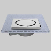 CHIUSINO 15 X 15 CON PILETTA AVVITABILE E GUAINA  cm 15x15  guaina 1 x 1     STAMPLAST