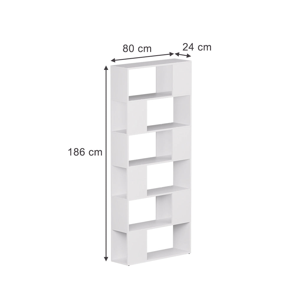 Vicco Divisorio per ambienti Bianco 80 x 186 cm