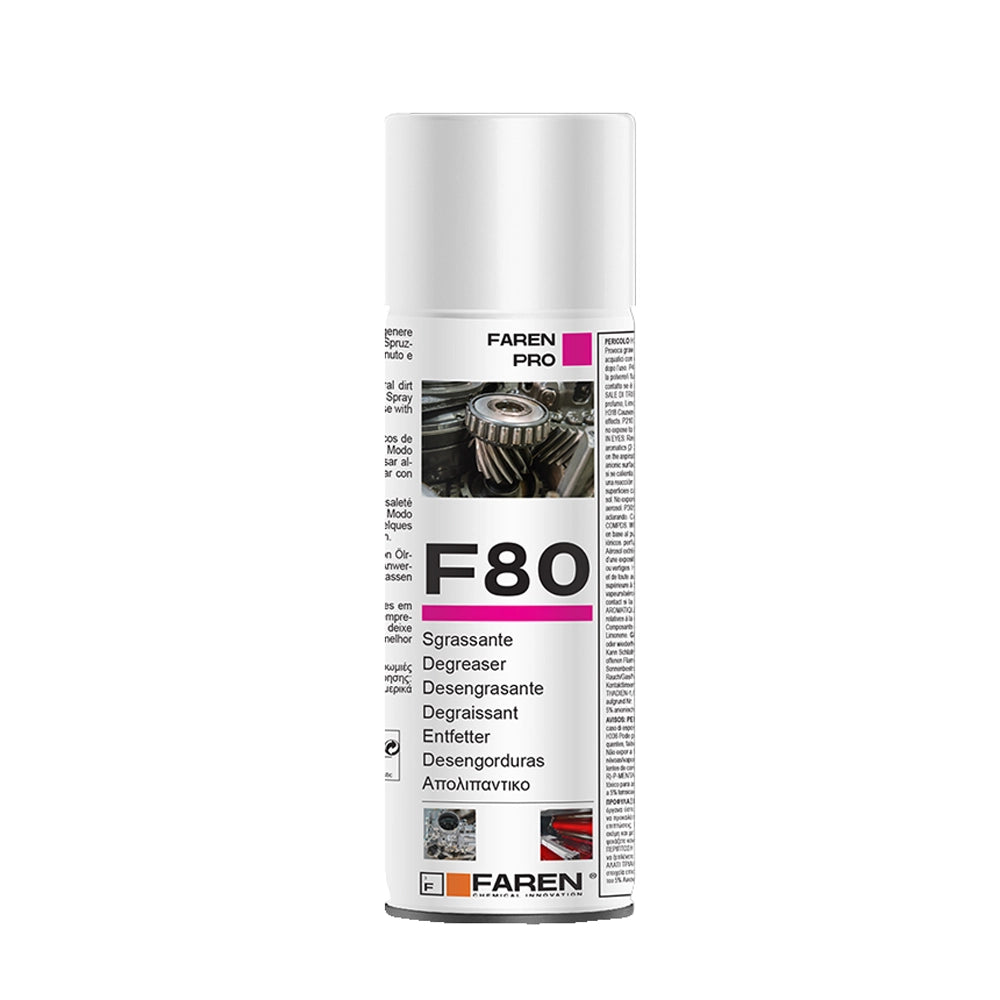 SGRASSANTE A BASE DI SOLVENTI NATURALI ANTIRUGGINE E ANTIOSSIDAZIONE 400ml FAREN