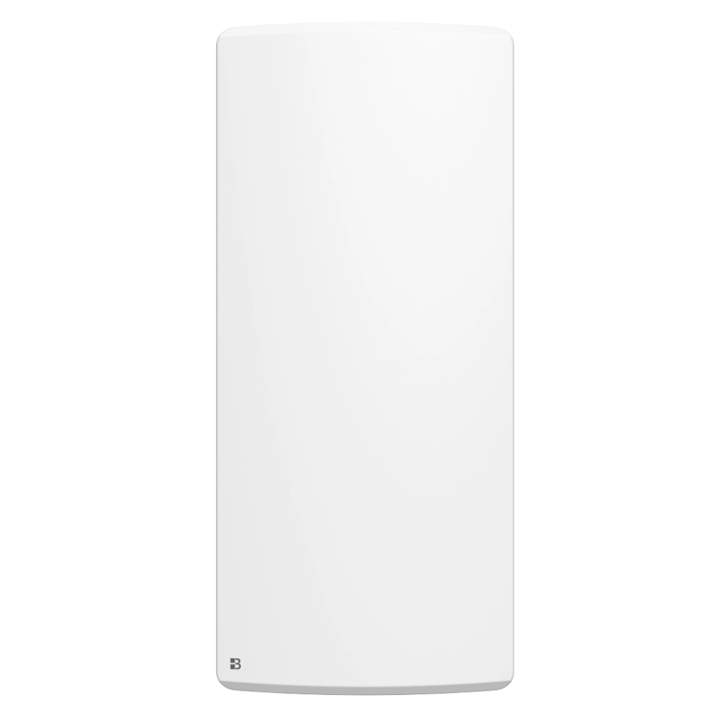 Radiatore elettrico fisso verticale in ceramica bianca Bestherm ARIA 2000W a inerzia secca