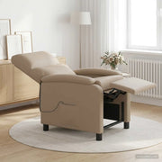 Divano Sedia-Poltrona Massaggiante Cappuccino Similpelle 702829