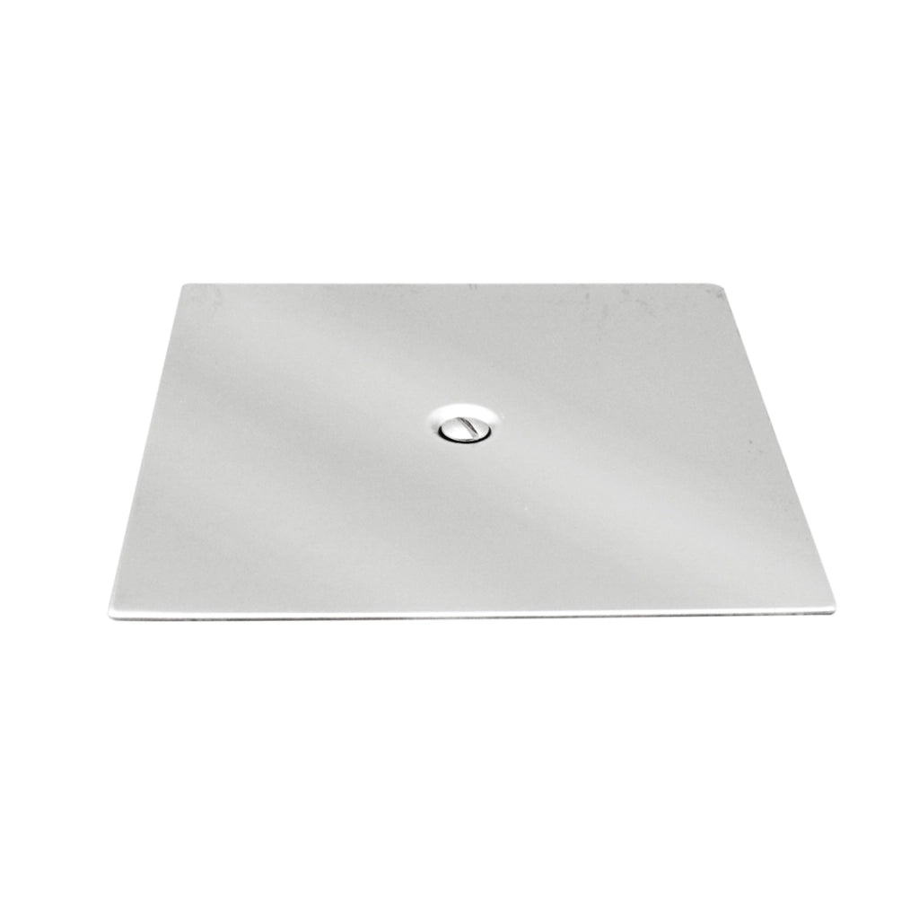 PIASTRA IN ACCIAIO QUADRATA- 150 X 150 mm- DH- pezzi 1