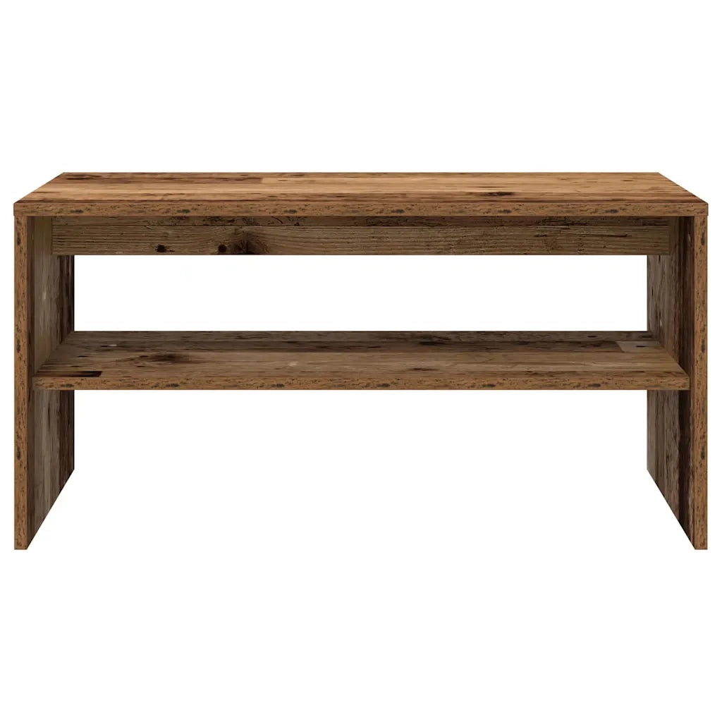 Mobile Porta TV Legno Antico 80x40x40 cm in Legno Multistrato 859116