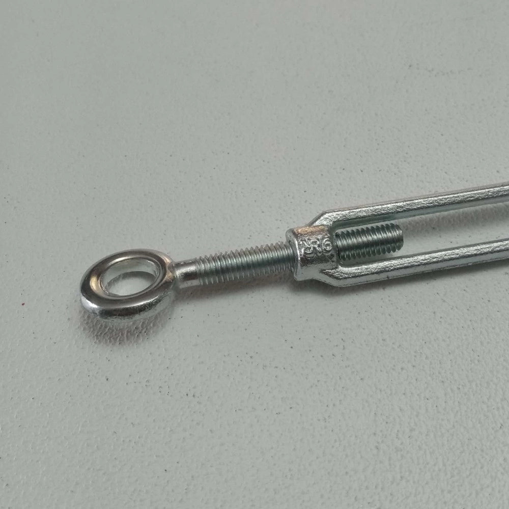Robur tenditore occhio occhio m 6 da 1/4 di pollice lunghezza minima 130mm