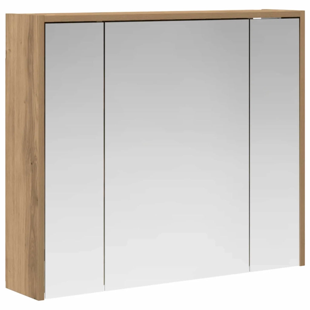 Mobiletto per specchio da bagno Rovere Artigianale
