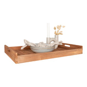 Vassoio Faro, Marrone, Legno, 58x38x7 cm