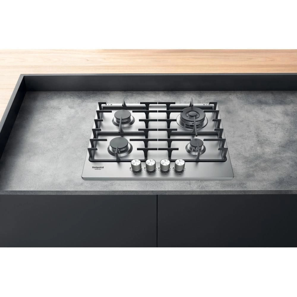 Hotpoint Ariston Piano cottura a gas PPH 60G DF/IX