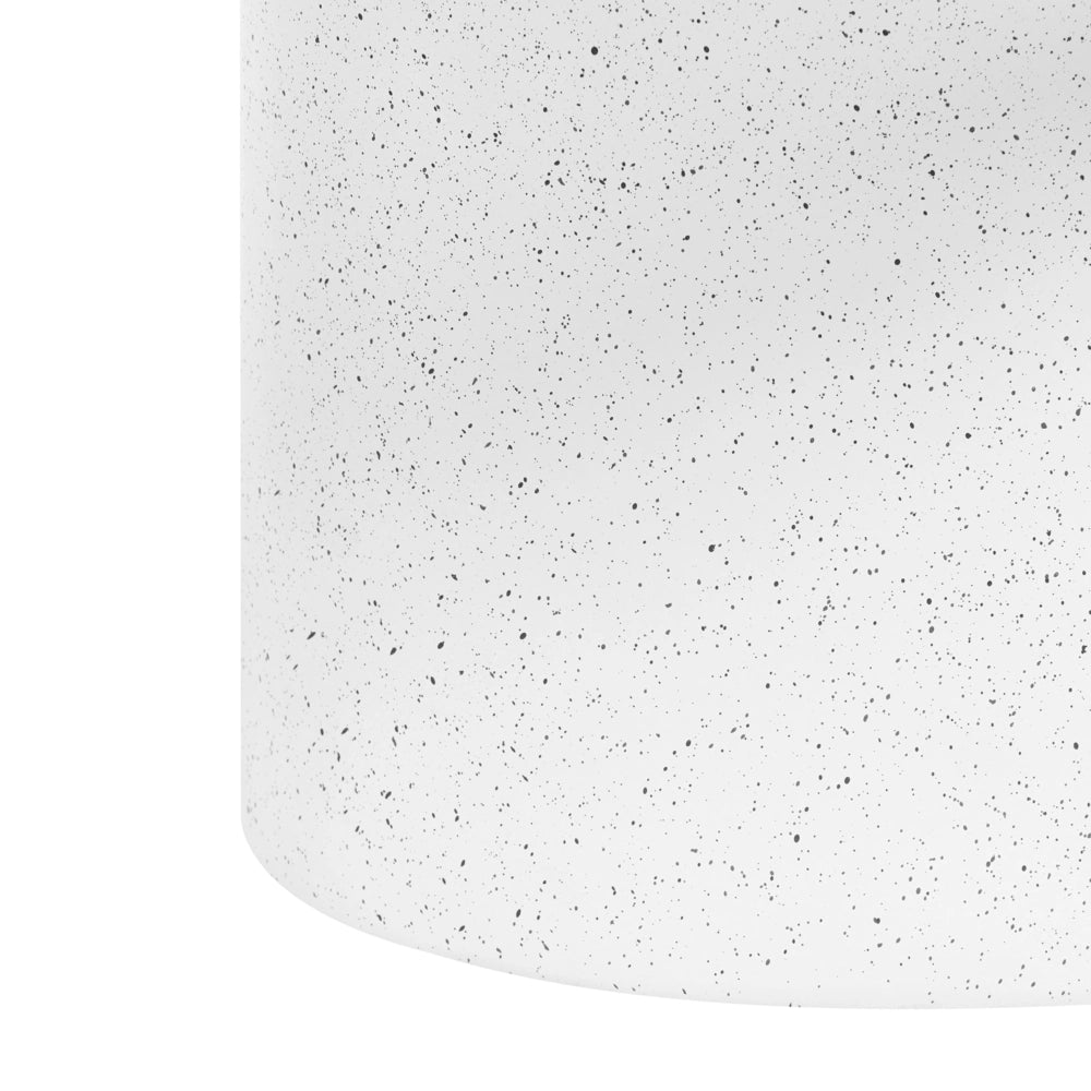 Tavolino decorativo in MgO, forma irregolare, resistente alle macchie, alla ruggine, all'acqua e al vento, 120 x 57 cm, bianco
