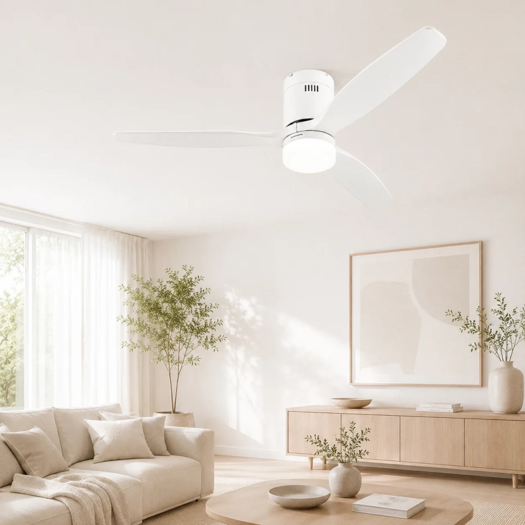 Ventilatore da soffitto con luce e telecomando incluso THOMSON SARA