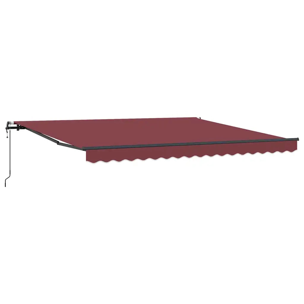 Tenda da Sole Retrattile Automatica Bordò 400x300 cm 3310188