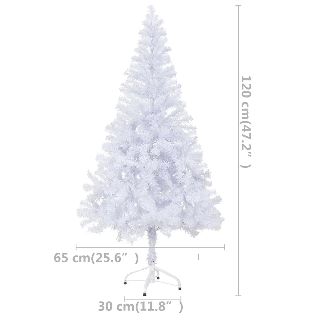 Albero di Natale | Decorazioni natalizie Preilluminato con Palline 120 cm 230 Rami