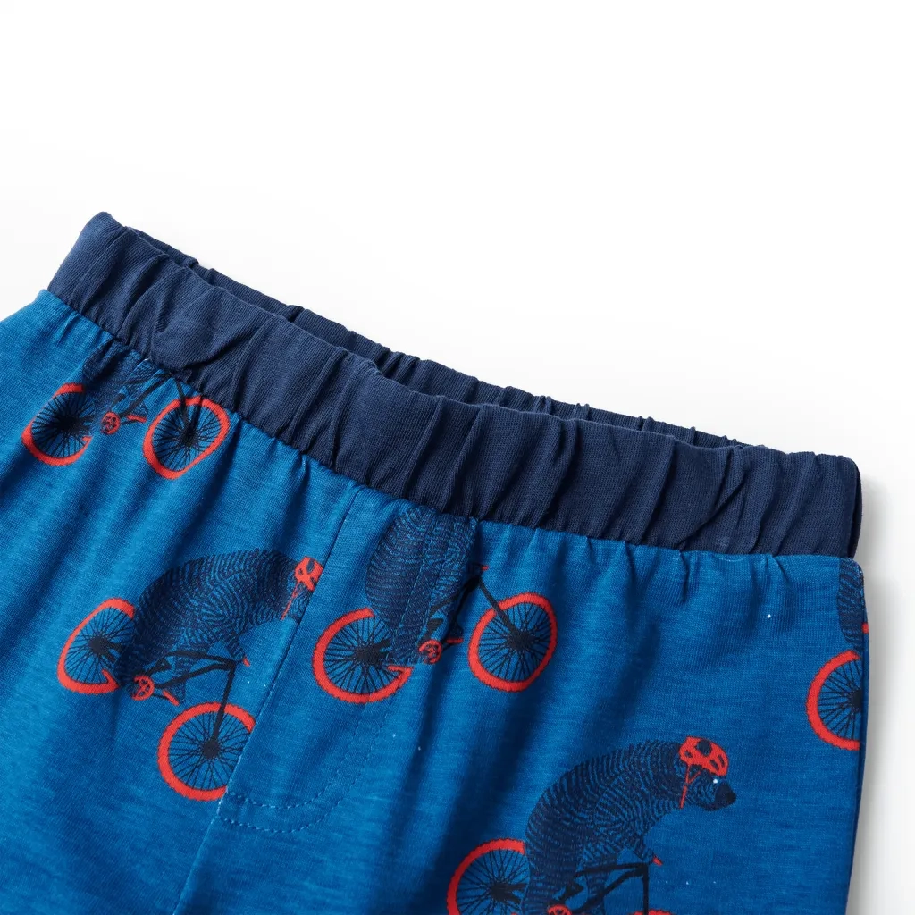 Pigiama per Bambini a Maniche Lunghe Petrolio 116 CFW5514721