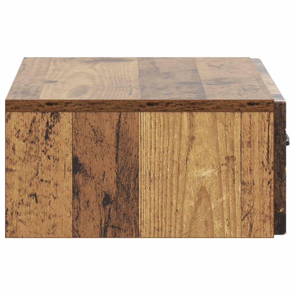 Tavolino da Parete Laterale Legno antico 59 x 34,5 x 17 cm 899003