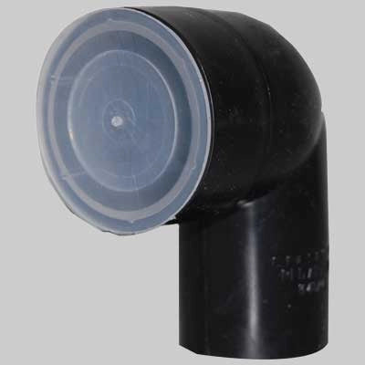 CURVA TECNICA IN 'PE'  Ø 50 x 46 (Morsetto)     WAVIN