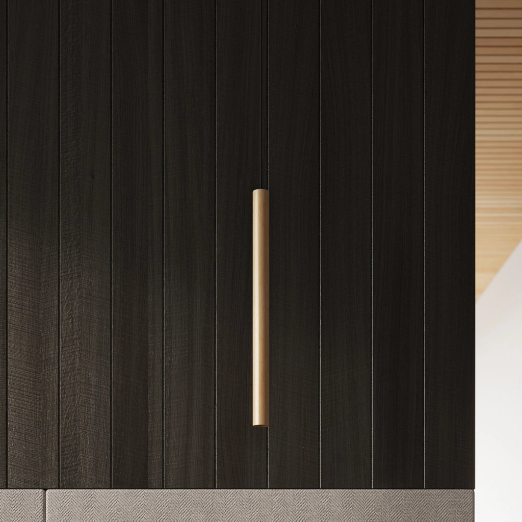 Lampada da soffitto in legno a 3 luci PASTELO Peach Puff, design moderno e minimalista