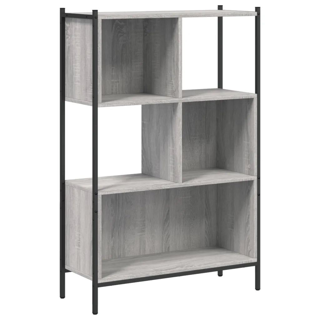 Libreria Grigio Sonoma 72x28x109 cm in Legno Multistratocod mxl 133905