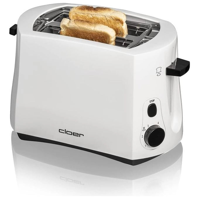 Cloer 331 tostapane 2 fetta/e 825 W Bianco
