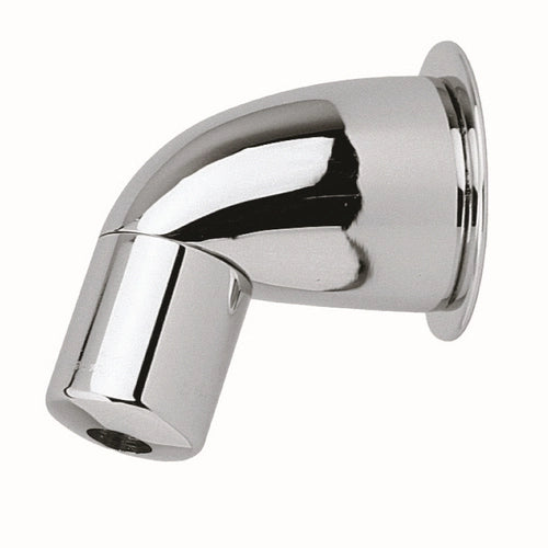 BRACCIO DOCCIA ANTIVANDALO C/SOFFIONE INCORPORATO OTTONE- Cromo 1/2- RIVER- pezzi 1