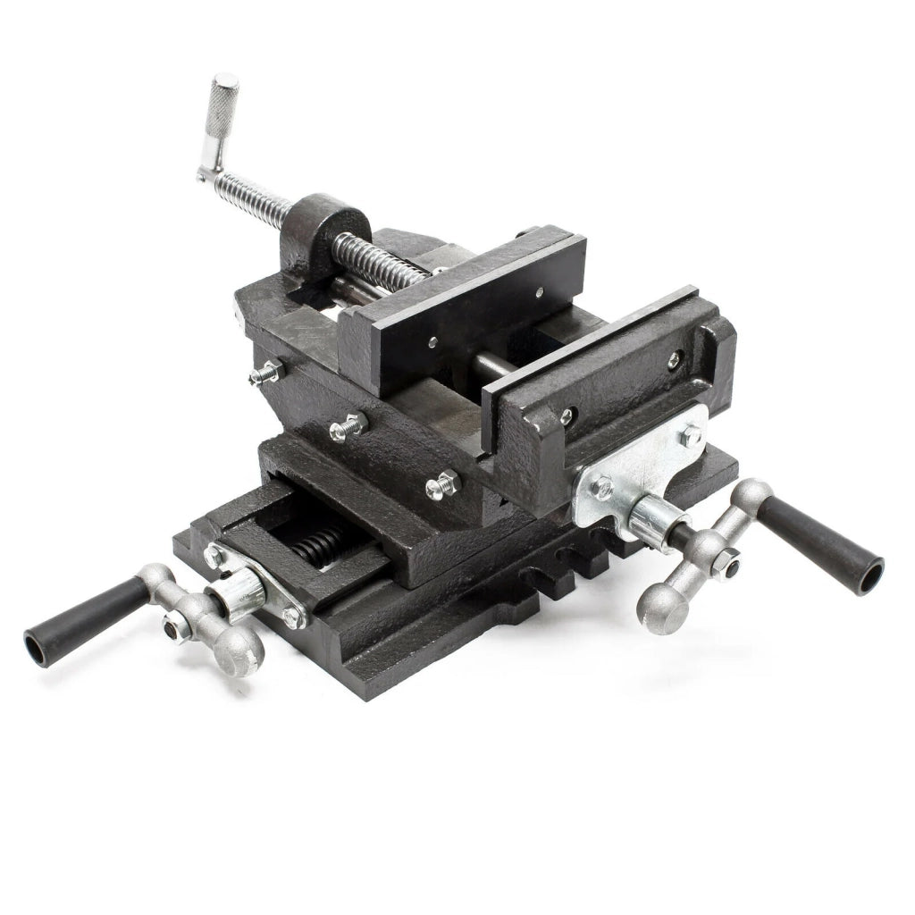 Morsa per fresatura a 2 assi 150 mm trapano per maschiatura tavola trasversale macchina da banco 16_0000315