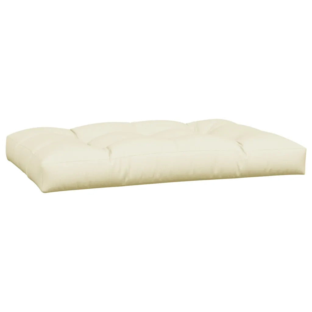 Cuscini per Pallet 3 pz Crema in Tessuto 3217125