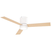 Ventilatore da Soffitto con Luce LED ¨C zephmum ¨C Bianco ?112x25 cm