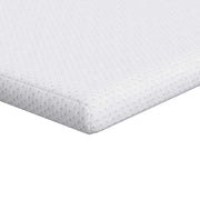 Topper per materasso Bianco 90 x 200 cm Tessuto Jacquard CFW8910496