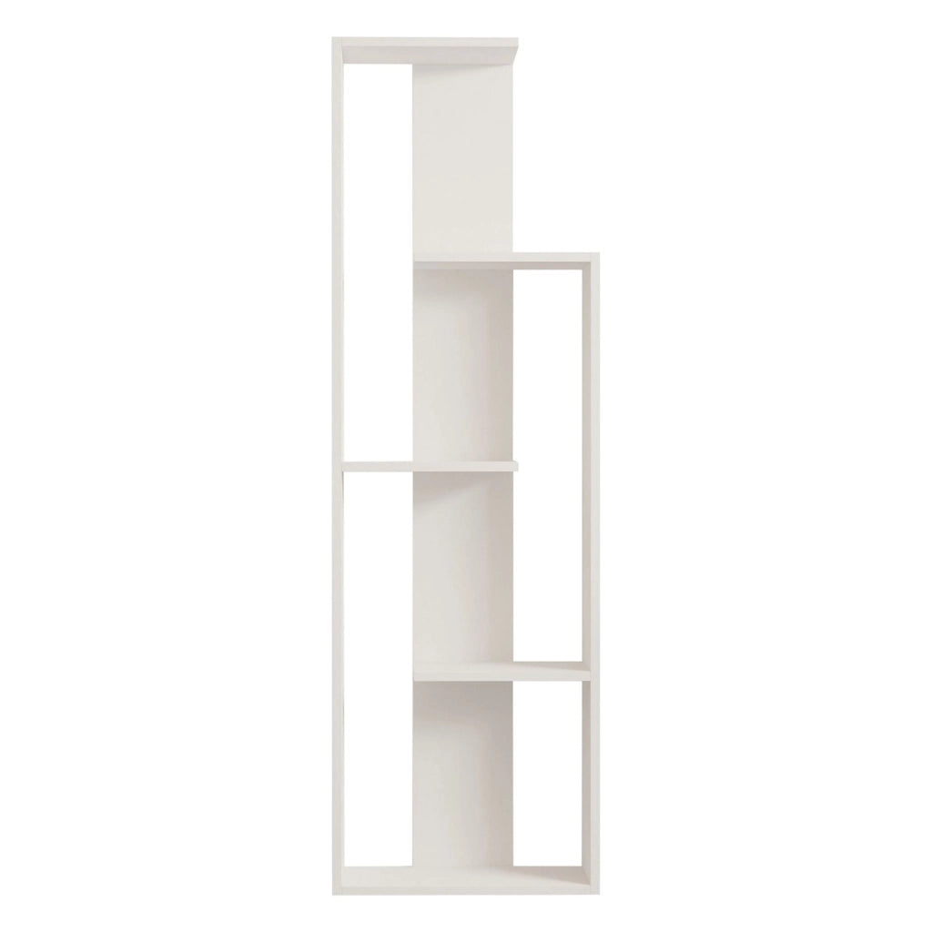 Biblioteca Fiesole, Libreria 3 Ripiani, 50x20x160h cm Bianco